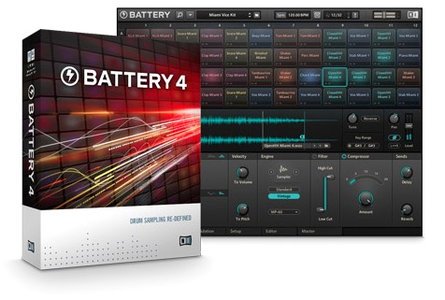 顶尖的鼓采样器 – Battery 4.2.0 WiN（含音色库Library v1.1.0）