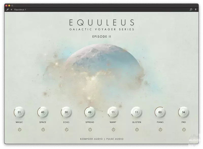 宇宙之音 氛围 空灵Kompose Audio Equuleus KONTAKT