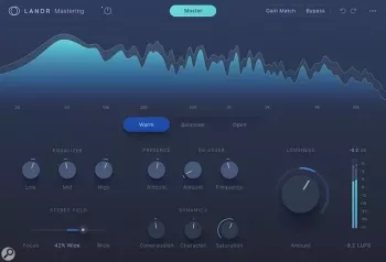 人工智能母带插件 LANDR Mastering Plugin Pro v1.1.22-WiN