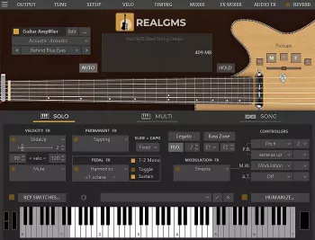 虚拟吉他 MusicLab RealGMS v1.0.1 WiN