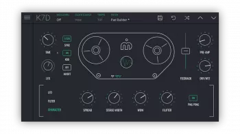 现代延迟效果插件 Imaginando K7D v1.4.4 WiN MAC