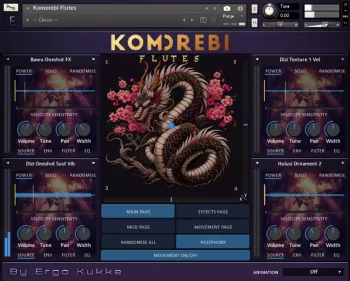 冥想音乐制作采样 Loot Audio Ergo Kukke Komorebi Flutes KONTAKT