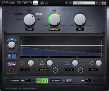 动态均衡处理插件 Impact Soundworks Peak Rider v2.1.6 macOS-HCiSO
