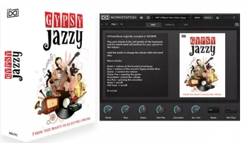 爵士吉他 UVI Soundbank Gypsy Jazzy v1.4.4 WiN