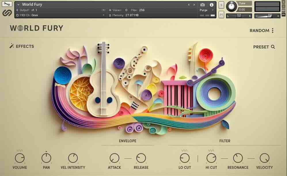 [世界乐器和人声音色库]Sample Logic World Fury [KONTAKT]（5.86GB）