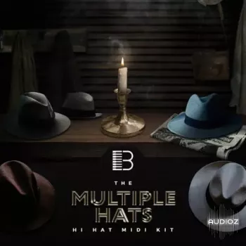 音频素材预置 Brandon Chapa Multiple Hats Hi Hat MIDI Loop Kit WAV MiDi
