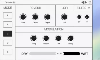 混响音频插件Clark Audio Drift Reverb v1.0 WiN/MAC