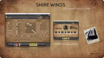 6种民间木管乐器 Insanity Samples Shire Winds v1.5.0 KONTAKT