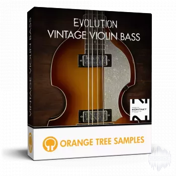 橘子低音电贝司Orange Tree Samples Evolution Vintage Violin Bass v1.2.5 KONTAKT