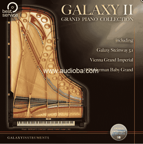 【维也纳钢琴】Best Service Galaxy II K4 Steinway KONTAKT