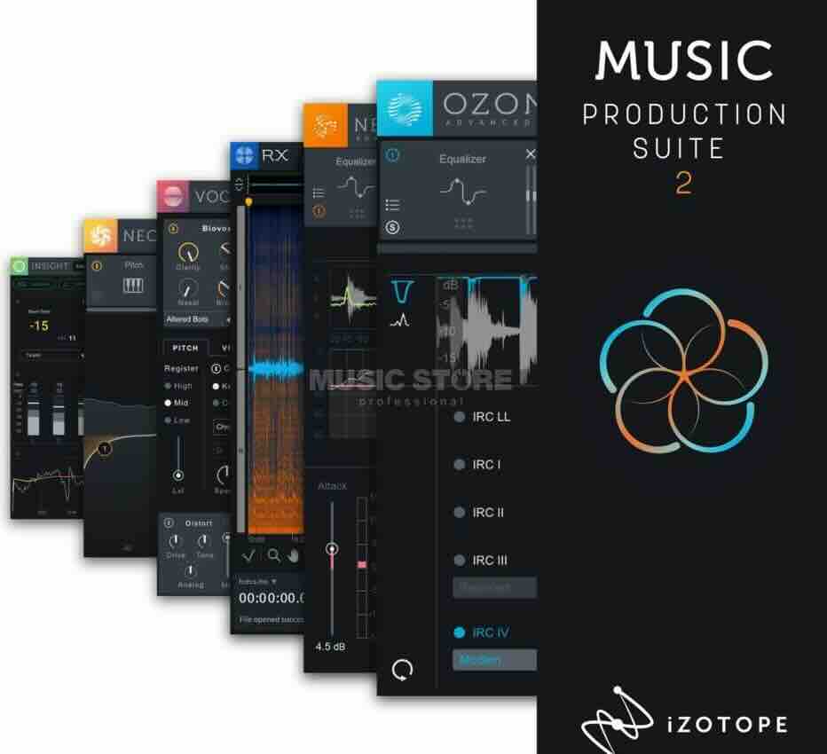 [后期混音插件专业版合集]iZotope Music Production Suite Pro 2021.12 [WiN]（957MB）