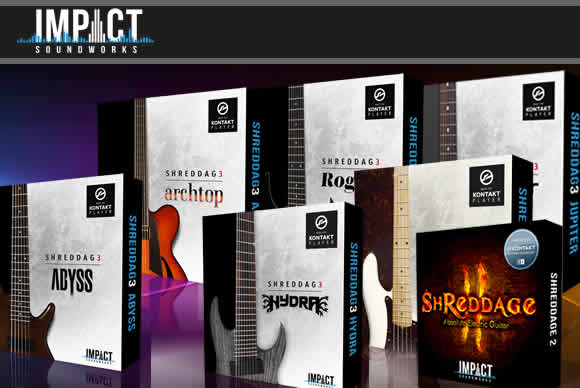 Impact Soundworks 公司KONTAKT音源吉他贝斯套装合集