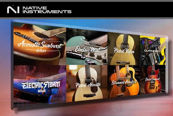 Native Instruments公司出品的 Session系列吉他贝斯KONTAKT音源合集