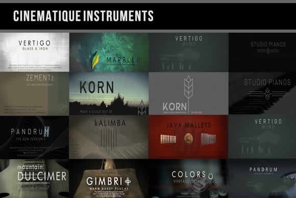 Cinematique Instruments公司 KONTAKT音源合集