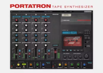 磁带环绕合成器插件 Robotic Bean Portatron v1.5.1 [WiN macOS]