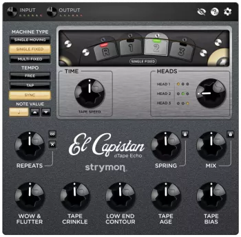 回声插件效果器 Strymon El Capistan v1.0.2 ARM macOS