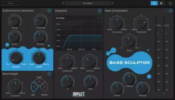 低频整形多功能插件 Impact Soundworks Bass Sculptor v1.0.3 WiN